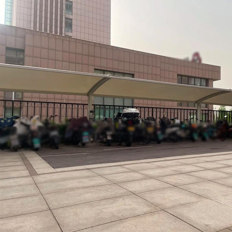 泗洪县膜结构电动车棚